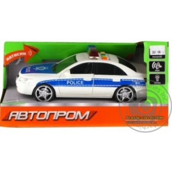 Avtoprom Police 1:16 Toy Car with Sound and Light - buy, prices for ULTRAMARKET - photo 3