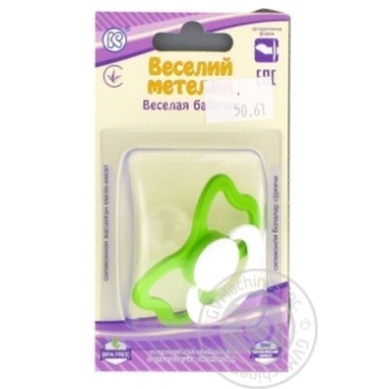 Kyivguma Veselyj Metelyk Orthodontic Pacifier - buy, prices for MegaMarket - photo 1