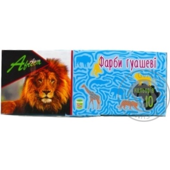 Economix Africa Gouache Paint 10pc*20ml - buy, prices for - photo 1
