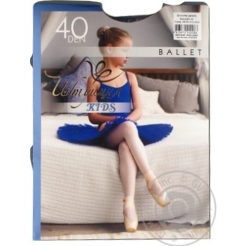 Intuicia Ballet Children's Tights 40den s.128-134 Dark Blue - buy, prices for Auchan - photo 1