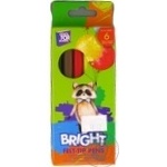 Фломастеры Cool For School Bright 6 цветов