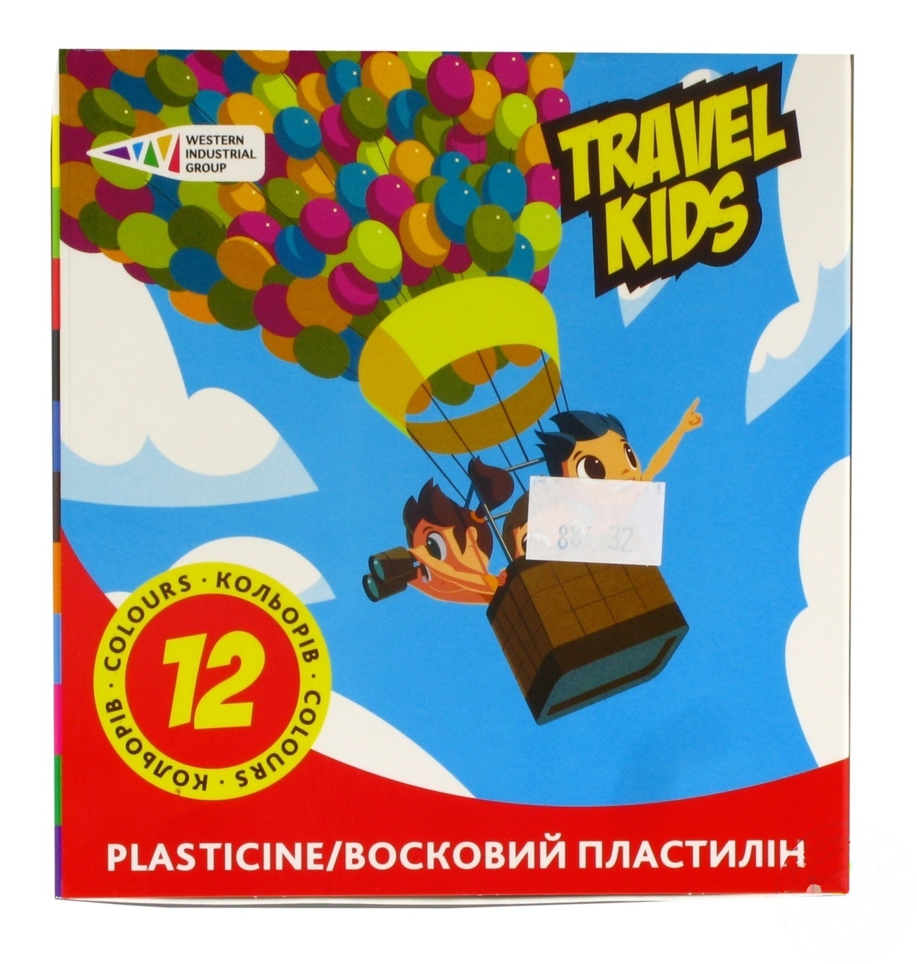 

Пластилин Гамма Travel Kids 12 цветов 144г