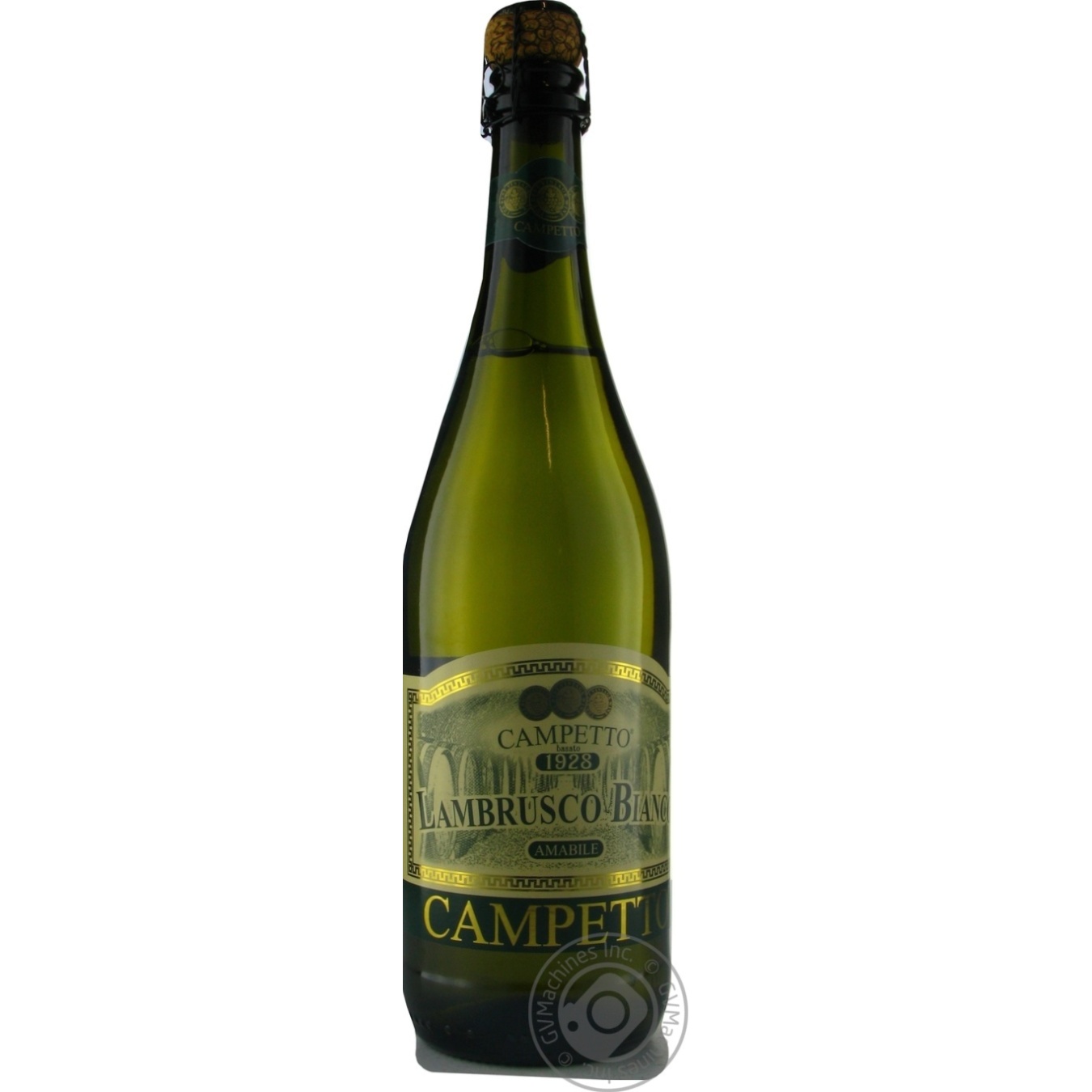 

Вино игристое Campetto Lambrusco Bianco белое полусладкое 8% 0,75л