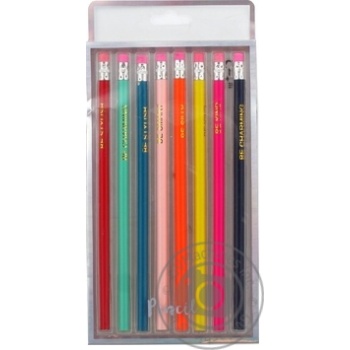 Set of Pencils with Eraser 8pcs - buy, prices for METRO - photo 1