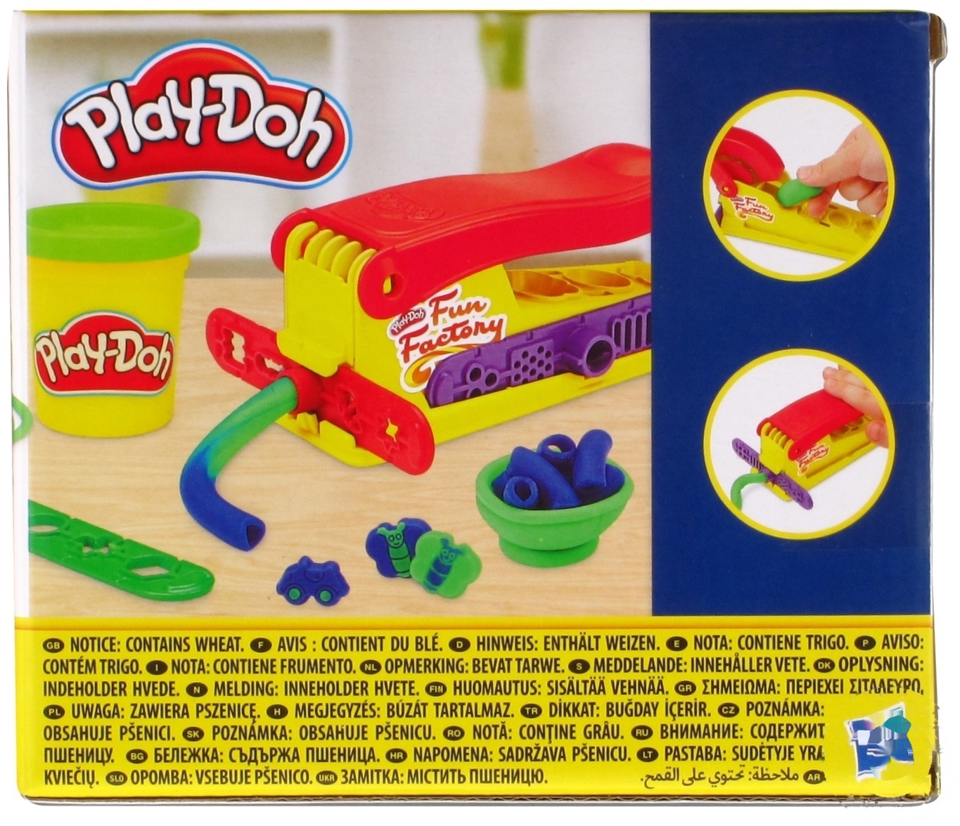 

Игровой набор для лепки Play-Doh Mini Любимые наборы в миниатюре Веселая фабрика