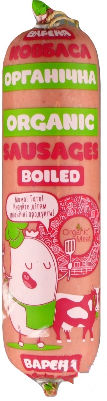 

Колбаса Organic Meat органическая вареная в/с 300г