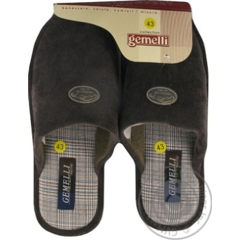 Gemelli Friend men`s home shoes s.41-45 - buy, prices for - photo 2