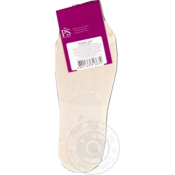 Premier Socks Beige Women's Footlets Size 23-25 - buy, prices for NOVUS - photo 4