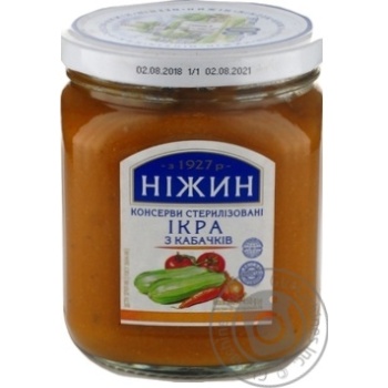Икра Нежин кабачковая 450г - купить, цены на - фото 1
