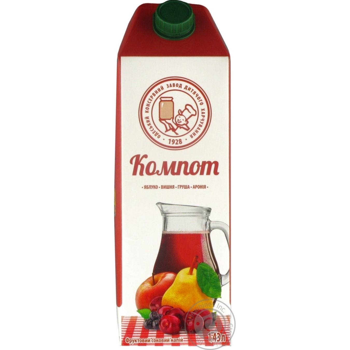 

Сік Наш Сік Компот 1,43л х8