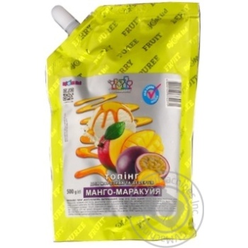 Djem Ltd mango-marakujja for ice-cream topping 500g