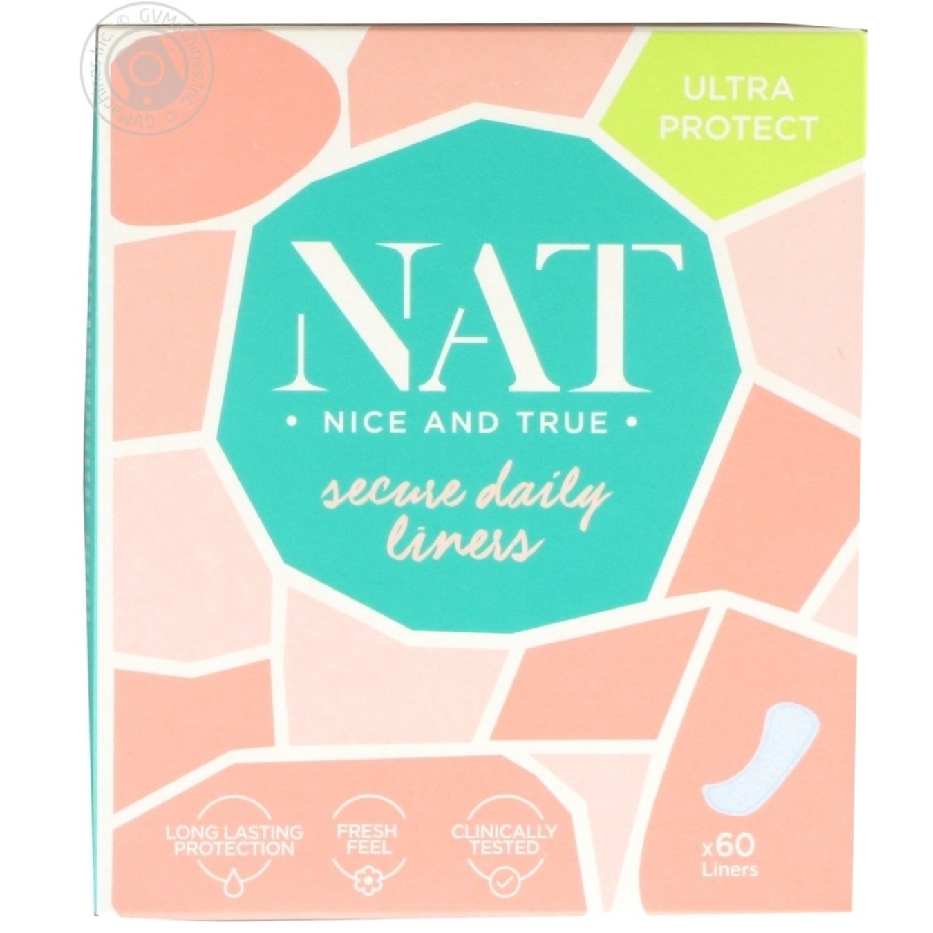 

Ежедневные прокладки Nat Ultra Protect 60шт
