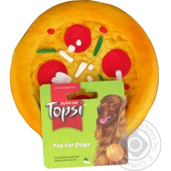 Topsi Pet toy Pizza 15cm - buy, prices for MegaMarket - photo 3