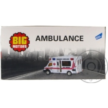 Big Motors Ambulance Car Toy - buy, prices for ULTRAMARKET - photo 2