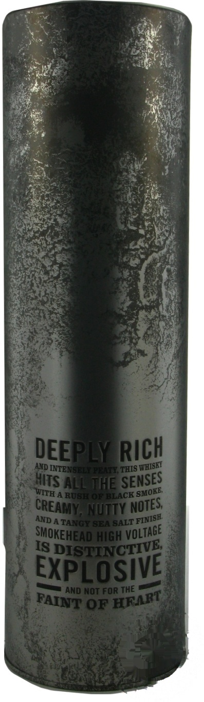 

Виски Smokehead High Voltage 58% 0,7л в тубусе