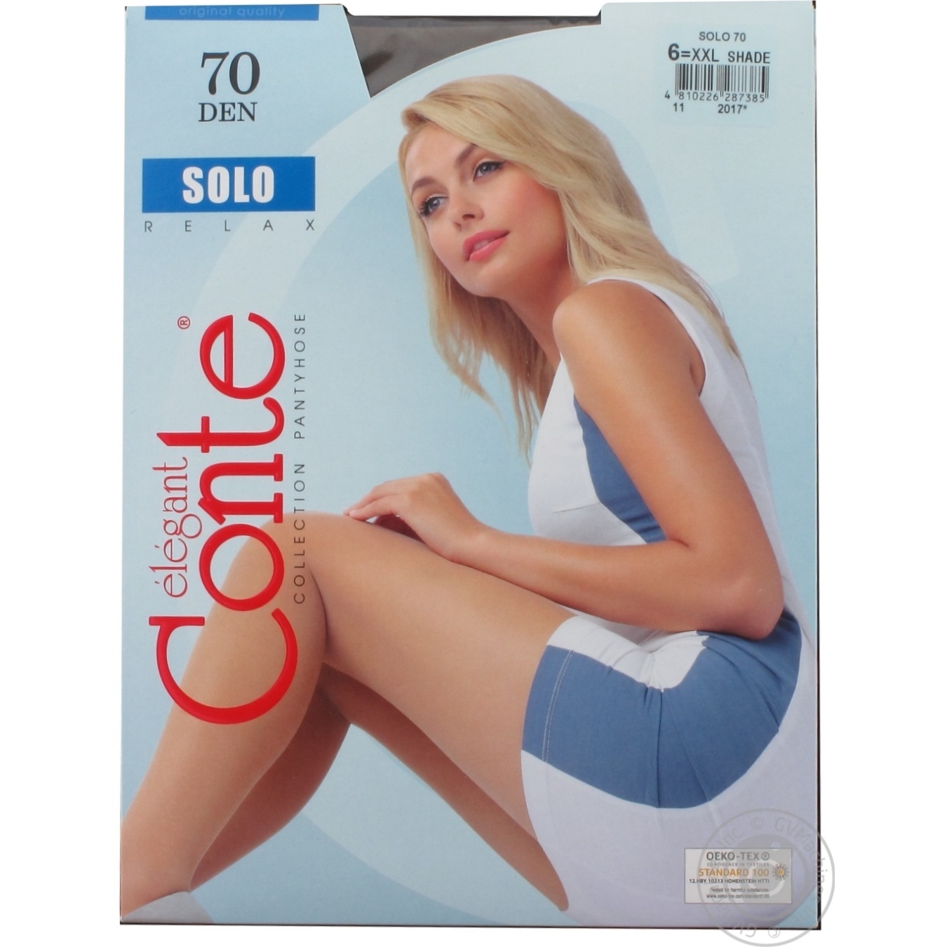 

Колготки Conte Elegant Solo shade женские 70ден 6р