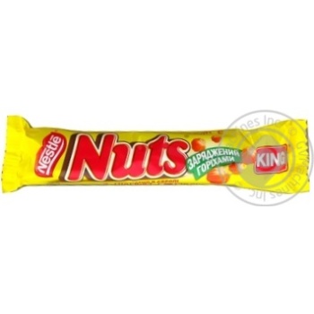Батончик NUTS® King шоколадный 60г - купить, цены на - фото 1