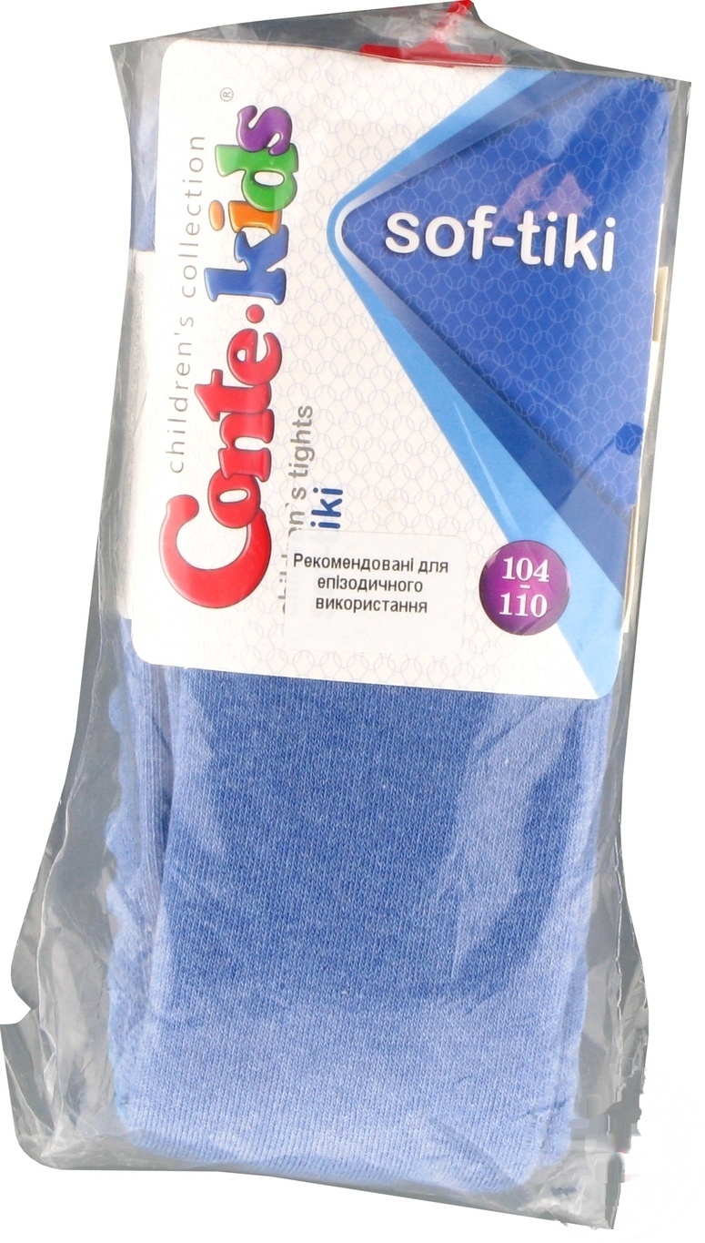 

Колготки Conte Kids Sof-Tiki детские светлый джинс 104-110р