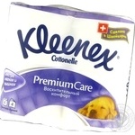 Kleenex toilet paper Cottonelle Premium Care