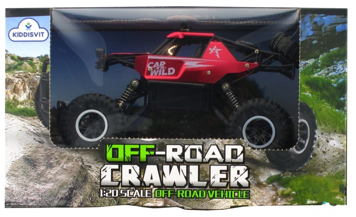 

Игрушечный автомобиль Off-Road Crawler на радиоуправлении красный