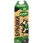 Ultrapasteurized milk Burenka 2.5% 1500g