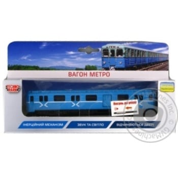 Technopark Subway Wagon Toy - buy, prices for Supermarket "Kharkiv" - photo 1