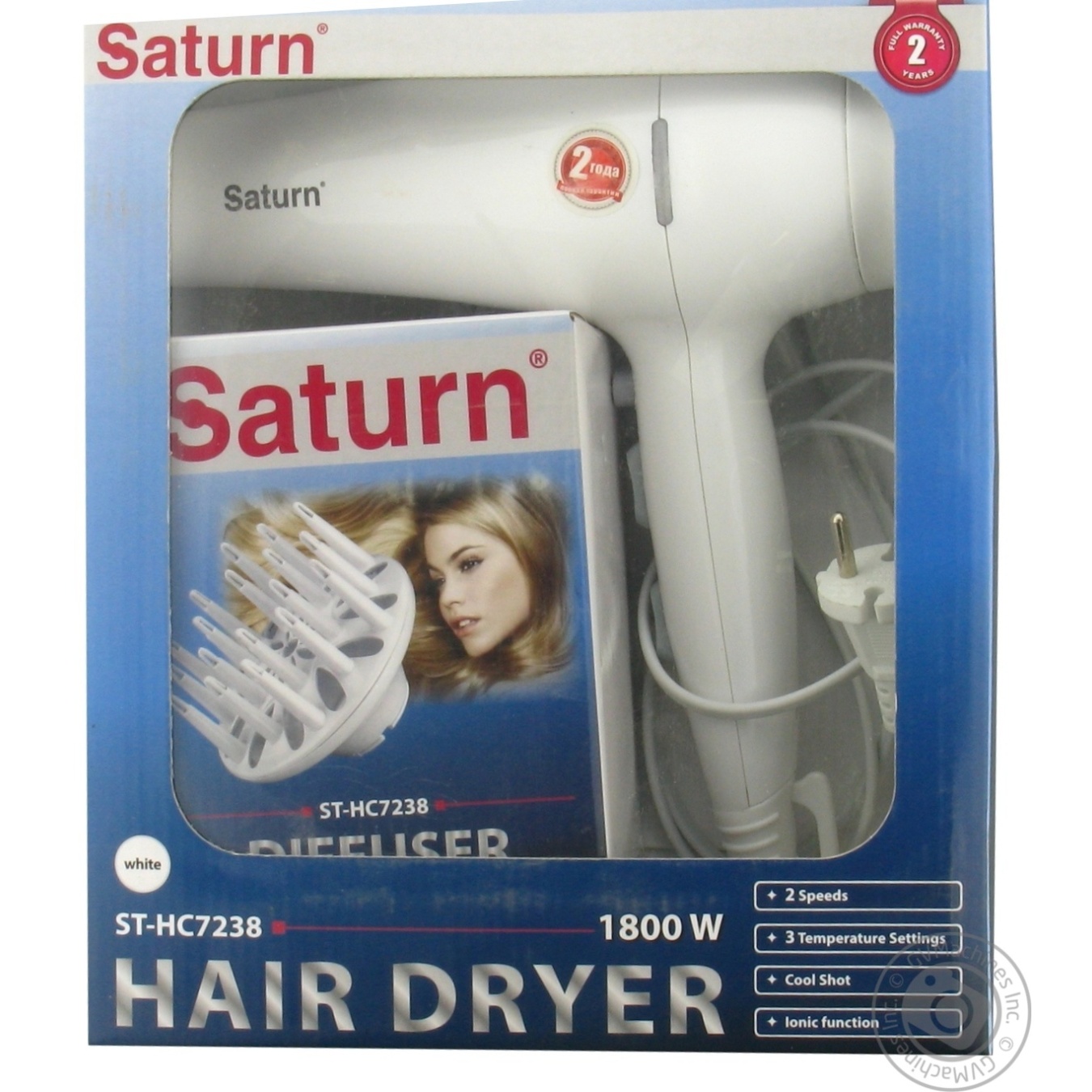 

Фен Saturn 1800W ST-HC7238 х6
