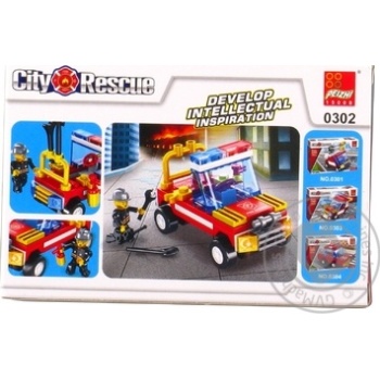 Peizhi City Rescue Construction Set 59elements - buy, prices for - photo 2