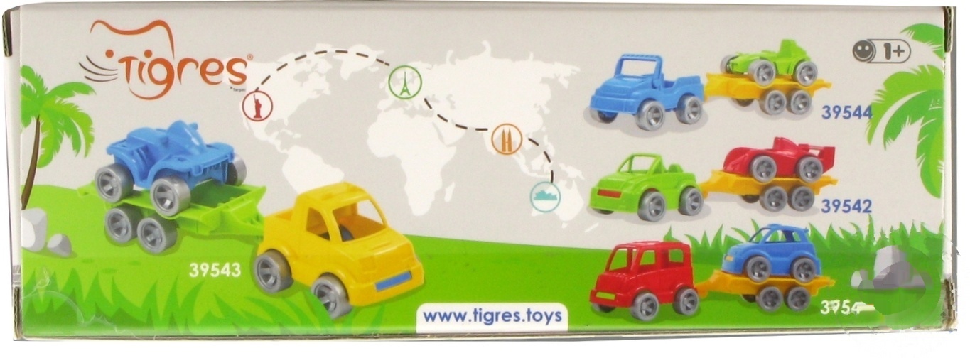 

Набор игровой Wader Kid Cars Sport кабриолет+гонка