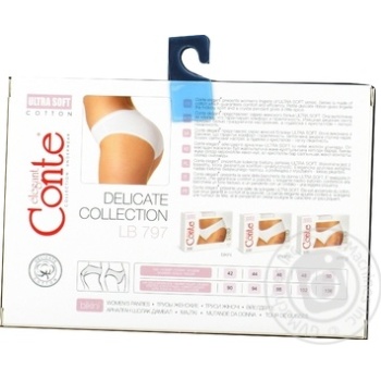 Conte Elegant Ultra Soft Nero Women's Panties 106s - buy, prices for - photo 3