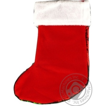 Scenery New Year's Sock 27X4X39cm - buy, prices for NOVUS - photo 2