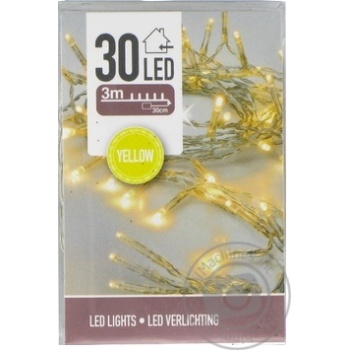 Koopman LED Garland 30lights 3m in Assortment - buy, prices for - photo 1