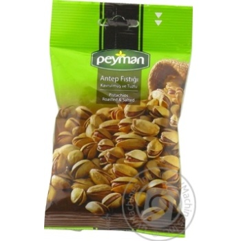 Peyman Salted Roasted Pistachios 60g - buy, prices for MegaMarket - photo 1