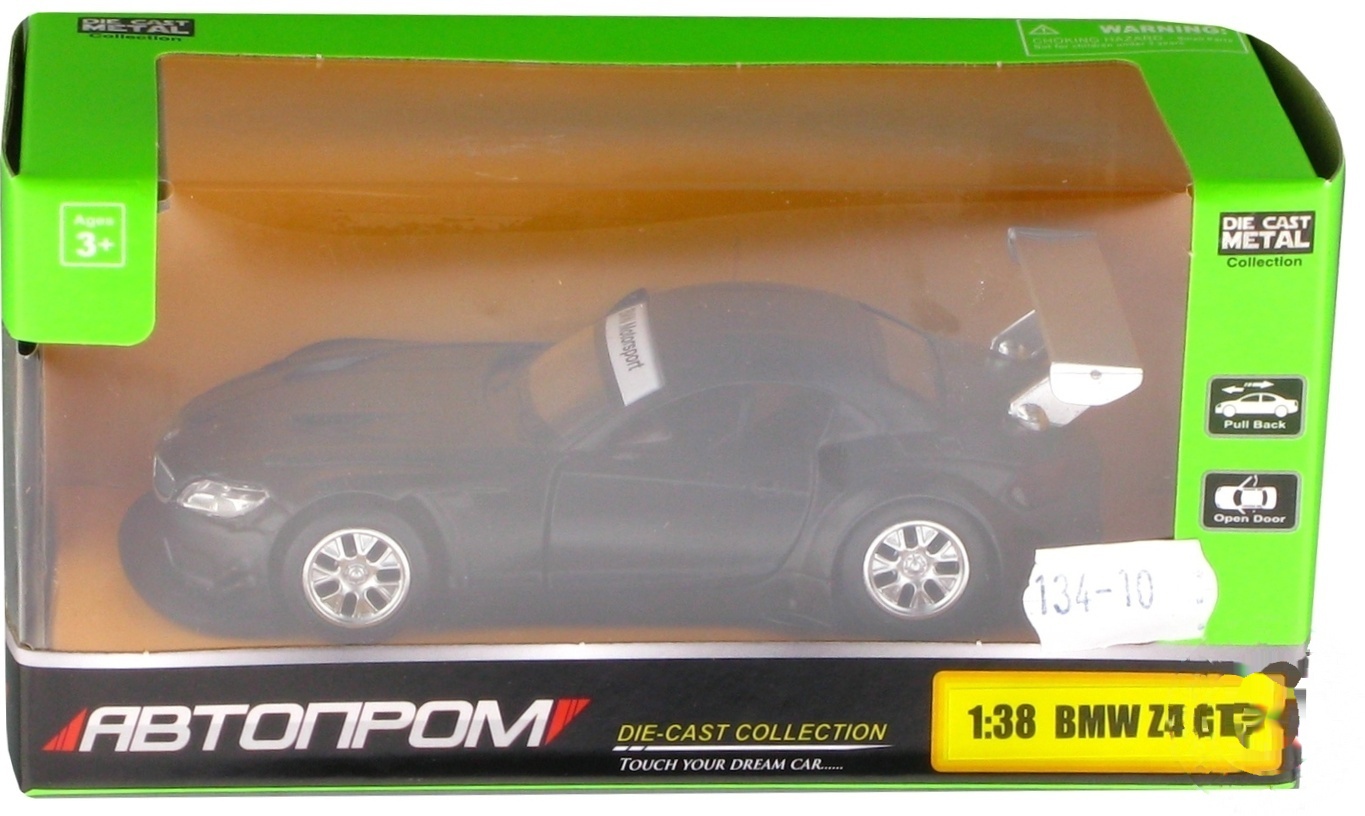 

Игрушка автомодель Автопром BMW Z4 1:38