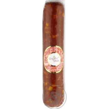 Organic Meat Classic Organic Smoked-Boiled Sausage 400g - buy, prices for ULTRAMARKET - photo 1