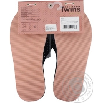 Twins Blue Women's House Slippers With Embroidery 36-37s - buy, prices for - photo 2