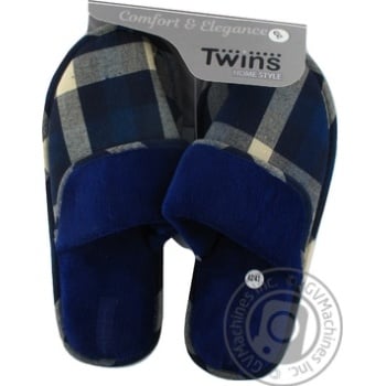 Twins Elegant Gray House Men's Slippers 40-41s - buy, prices for - photo 11