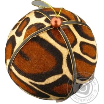 Koopman Christmas Ball with Animal Print 10cm - buy, prices for NOVUS - photo 2