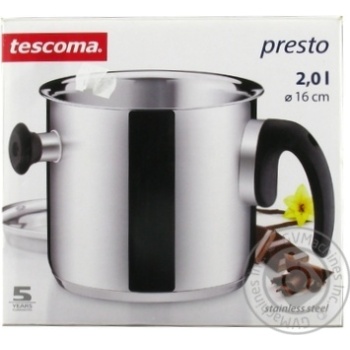 Tescoma Presto Pan With Double Walls And Lid 16cm 2l - buy, prices for MegaMarket - photo 2