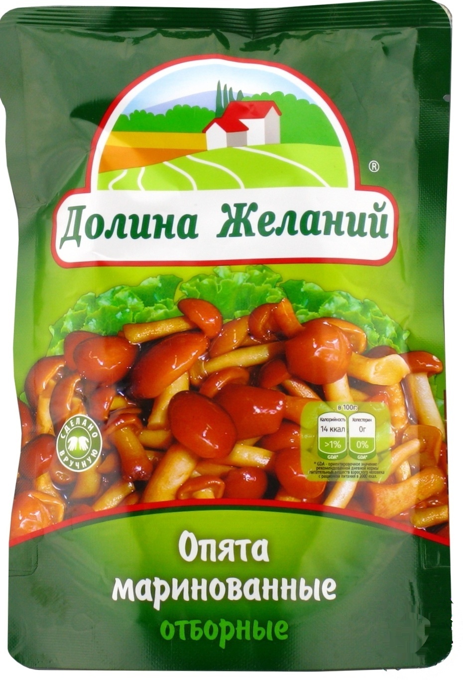 

Опята Долина Желаний маринованные отборные 350г