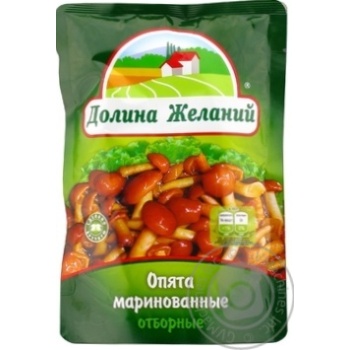 Dolina Zhelaniy Marinated Selected Mushrooms 350g - buy, prices for MegaMarket - photo 1