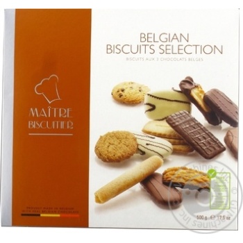 Печенье Desobry Maitre Biscuitier ассорти 500г - купить, цены на МегаМаркет - фото 2