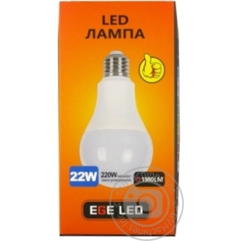 Ege Led LED Lamp TV 019-22W E27 4100K 106 - buy, prices for - photo 1