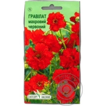 Elitsortnasinnia Terry Red Gavilat Flowers Seeds 0.1g - buy, prices for NOVUS - photo 1