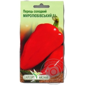 Насіння Елітсортнасіння Перець Миролюбівський F1 0,2г