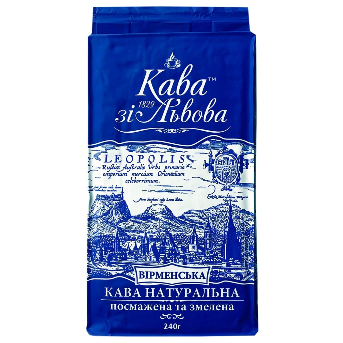 

Кофе молотый Кофе со Львова армянская 225г