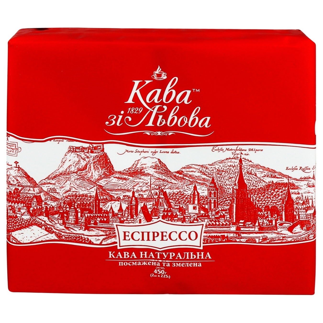 

Кофе молотый Кофе со Львова эспрессо 450г